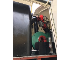 军用炮弹销毁分体式燃油燃烧机